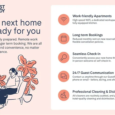 Apartment Guestready - Just The Two Of Us *
